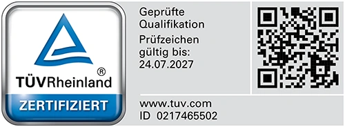 TüV Zertifiziert